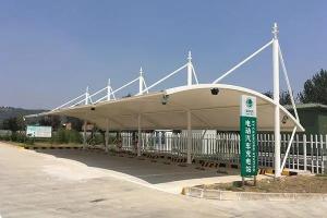 甘孜膜结构停车棚